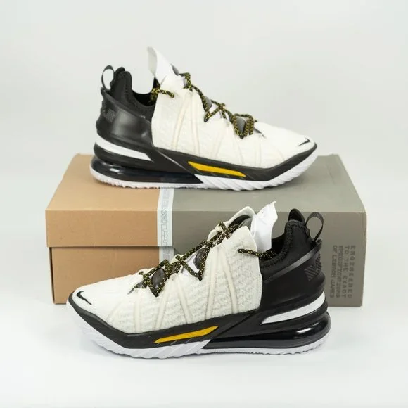 Nike LeBron XVIII 18 Lakers 'Home' CQ9283-100 Basketball Sneakers size 8.5 - 10